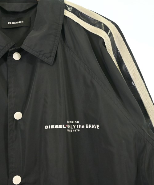 DIESEL（ディーゼル）ブルゾン 黒 サイズ:XL メンズ/2200682498012