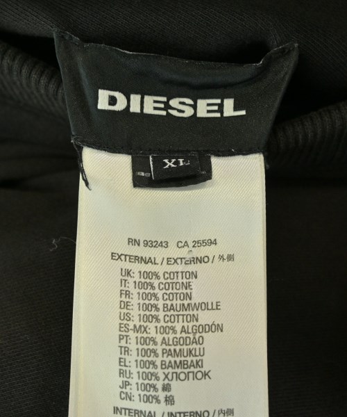 DIESEL（ディーゼル）その他 黒 サイズ:XL メンズ/2200682498029