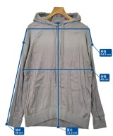 DIESEL（ディーゼル）パーカー グレー サイズ:L メンズ/2200686281078