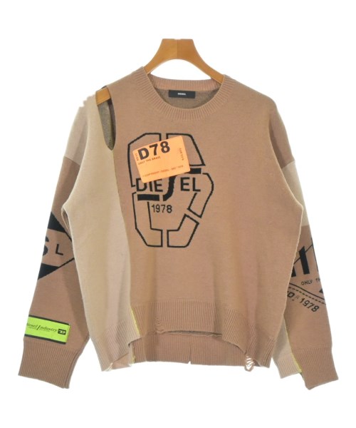 DIESEL(ディーゼル)ニット・セーター ベージュ サイズ:XS/2200682264112