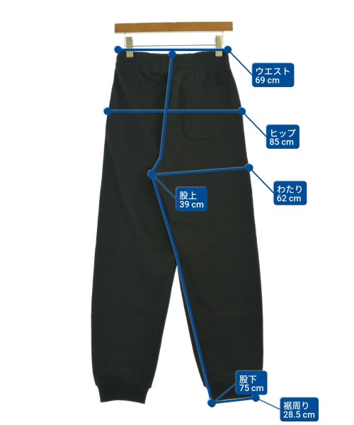 DIESEL（ディーゼル）スウェットパンツ 黒 サイズ:XS メンズ/2200690968224