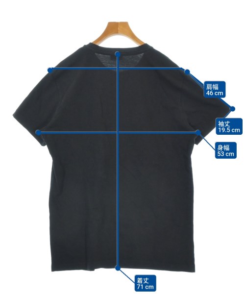 DIESEL（ディーゼル）Tシャツ・カットソー 黒 サイズ:XL メンズ/2200687200016