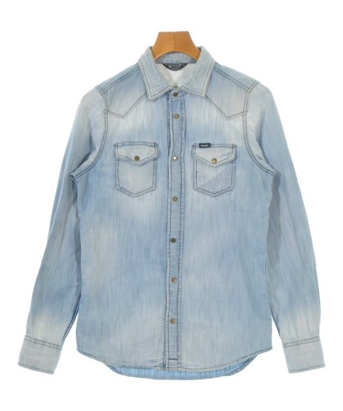 DIESEL（ディーゼル）カジュアルシャツ 青 サイズ:XS メンズ/2200691283029