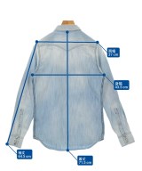 DIESEL（ディーゼル）カジュアルシャツ 青 サイズ:XS メンズ/2200691283029
