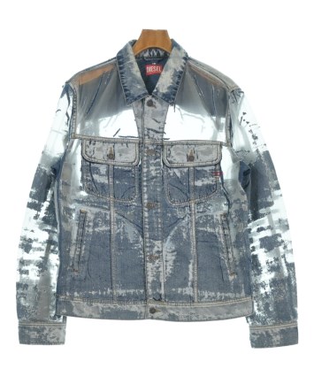 DIESEL ディーゼル トラックジャケット デニム DIESEL（ディーゼル）デニムジャケット 青 サイズ:L メンズ