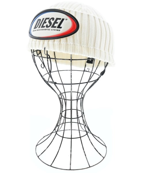 DIESEL(ディーゼル)ニットキャップ・ビーニー 白 サイズ:UNI/2200691417127