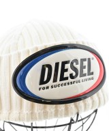 DIESEL（ディーゼル）ニットキャップ・ビーニー 白 サイズ:UNI メンズ/2200691417127
