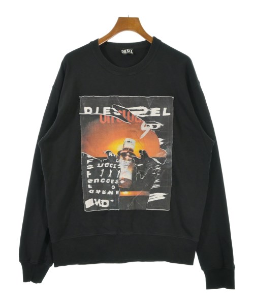 DIESEL(ディーゼル)スウェット 黒 サイズ:M/2200692613023