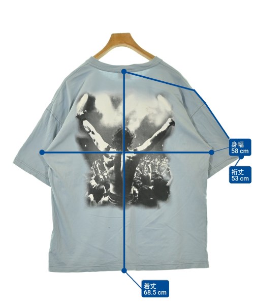 DIESEL（ディーゼル）Tシャツ・カットソー 青 サイズ:L メンズ/2200692613030