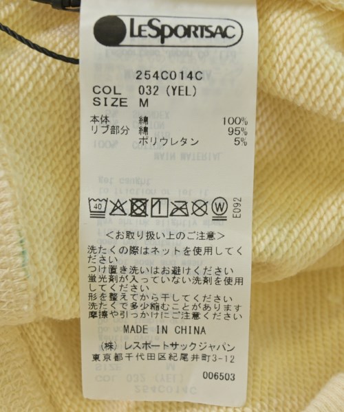Lesport SAC（レスポートサック）スウェット 黄 サイズ:M レディース/2200709696049