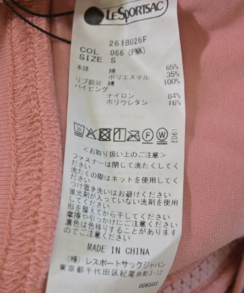 Lesport SAC（レスポートサック）スウェット ピンク サイズ:S レディース/2200709696070