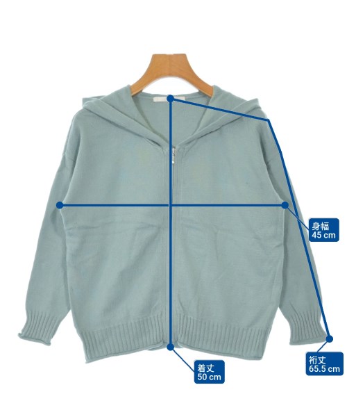 MERVEILLE.H（メルベイルアッシュ）カーディガン 緑 サイズ:-(M位) レディース/2200627828041