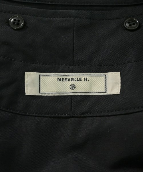 MERVEILLE.H（メルベイルアッシュ）トレンチコート 黒 サイズ:F レディース/2200723919049