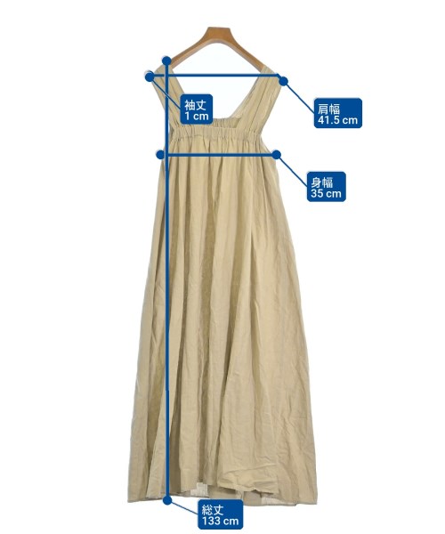 Rouge vif（ルージュヴィフ）ワンピース ベージュ サイズ:-(M位) レディース/2200621003178