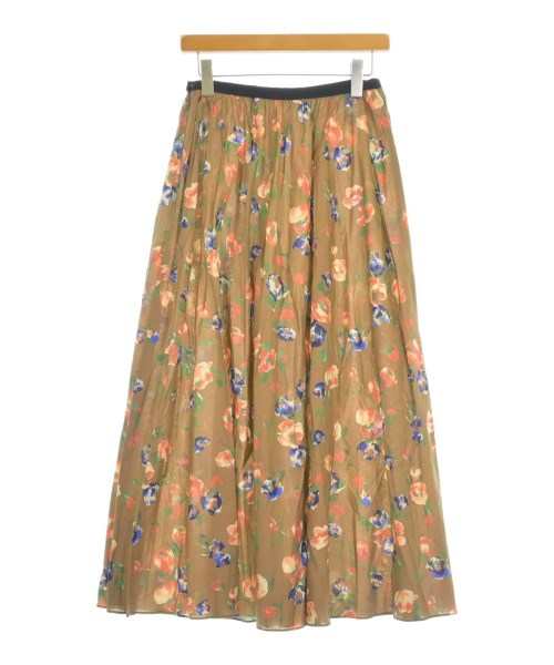 Rouge vif（ルージュヴィフ）ロング・マキシ丈スカート 茶 サイズ:36(S位) レディース/2200624659037