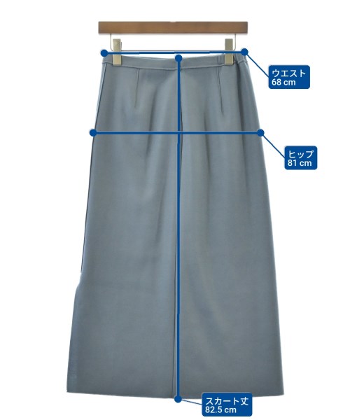 Rouge vif（ルージュヴィフ）ロング・マキシ丈スカート 青 サイズ:38(M位) レディース/2200639881010