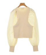 Rouge vif（ルージュヴィフ）ニット・セーター ベージュ サイズ:-(XS位) レディース/2200621775105