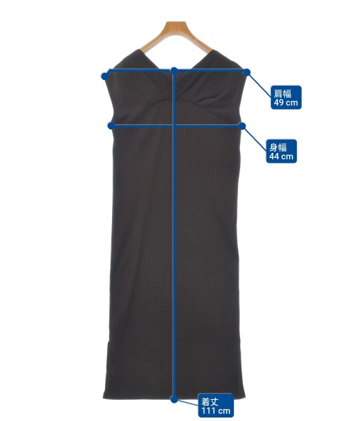 Rouge vif（ルージュヴィフ）ワンピース 茶 サイズ:-(M位) レディース/2200617939054