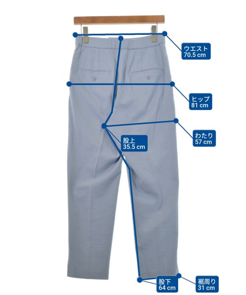 Rouge vif（ルージュヴィフ）スラックス 青 サイズ:40(M位) レディース/2200631663027