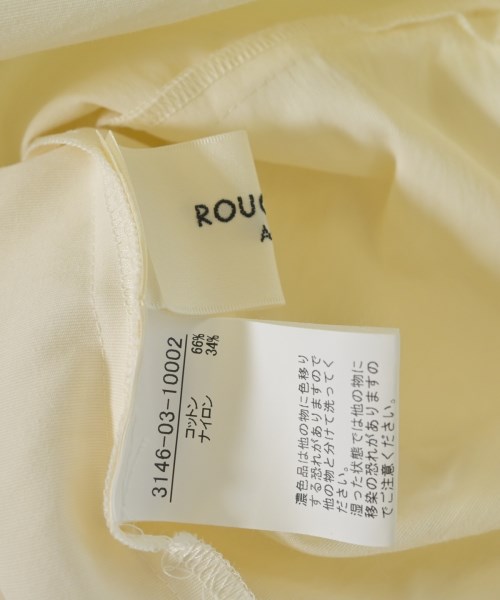 Rouge vif（ルージュヴィフ）ブラウス 黄 サイズ:-(M位) レディース/2200604089052