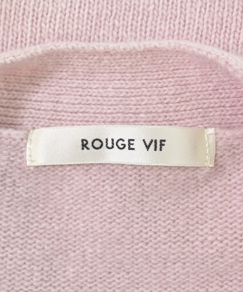 Rouge vif（ルージュヴィフ）カーディガン ピンク サイズ:F レディース/2200615040035