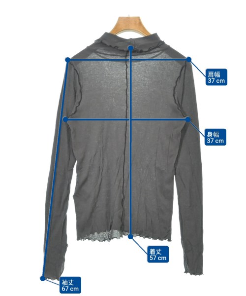 Rouge vif（ルージュヴィフ）Tシャツ・カットソー グレー サイズ:-(M位) レディース/2200615040127