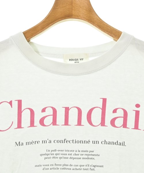 Rouge vif（ルージュヴィフ）Tシャツ・カットソー 白 サイズ:-(M位) レディース/2200615040134