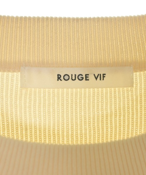 Rouge vif（ルージュヴィフ）ニット・セーター ベージュ サイズ:F レディース/2200614567090