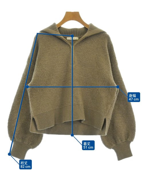 Rouge vif（ルージュヴィフ）ニット・セーター 茶 サイズ:F レディース/2200618093021