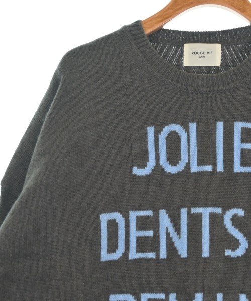 Rouge vif（ルージュヴィフ）ニット・セーター グレー サイズ:F レディース/2200618419012