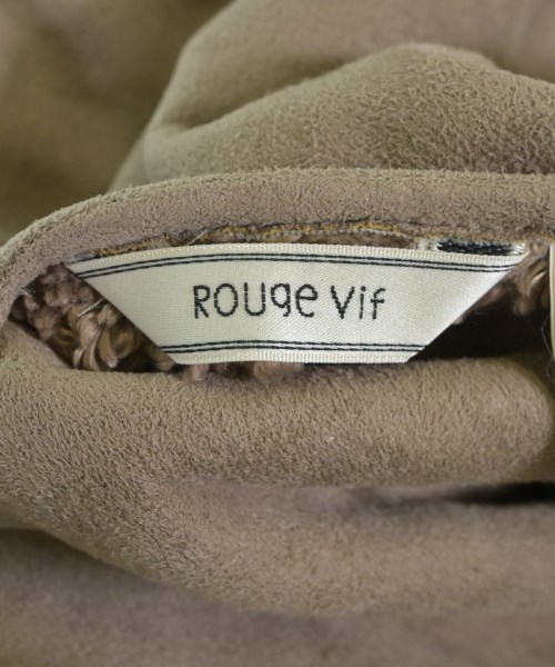 Rouge vif（ルージュヴィフ）ムートンコート 茶 サイズ:38(M位) レディース/2200606229029