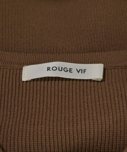 Rouge vif（ルージュヴィフ）ニット・セーター 茶 サイズ:F レディース/2200672053054
