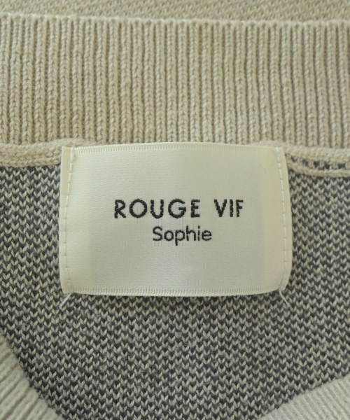 Rouge vif（ルージュヴィフ）ニット・セーター グレー サイズ:F レディース/2200675363013