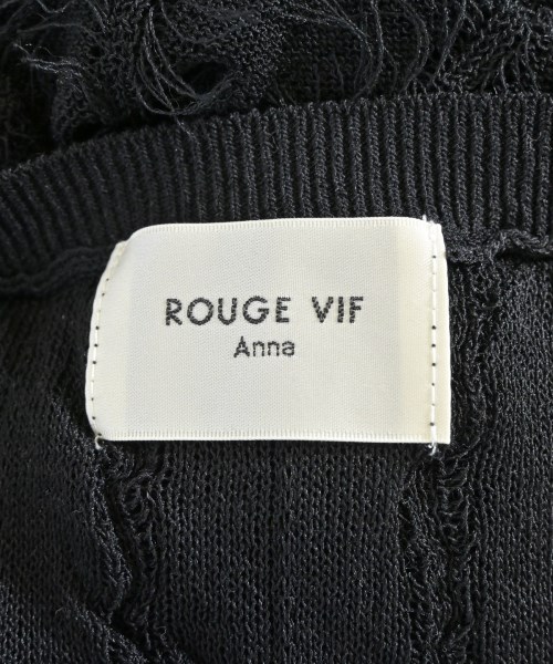 Rouge vif（ルージュヴィフ）ニット・セーター 黒 サイズ:F レディース/2200688041229