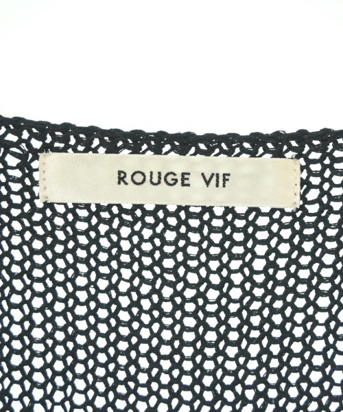 Rouge vif（ルージュヴィフ）ニット・セーター 黒 サイズ:F レディース/2200695734015