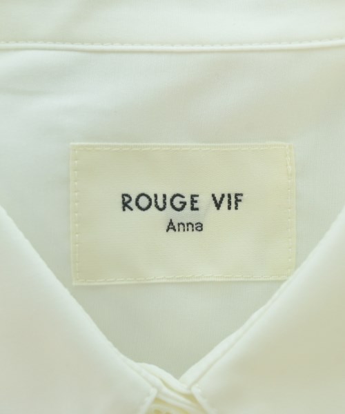Rouge vif（ルージュヴィフ）カジュアルシャツ 白 サイズ:F レディース/2200693222064