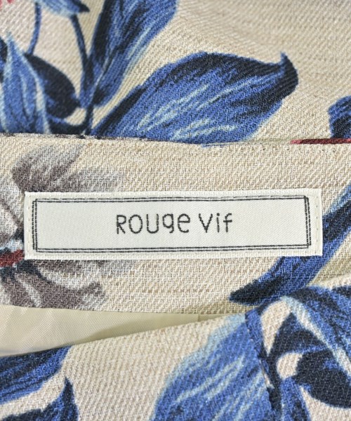 Rouge vif（ルージュヴィフ）ロング・マキシ丈スカート ベージュ サイズ:38(M位) レディース/2200694173105