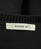 Rouge vif（ルージュヴィフ）ニット・セーター 黒 サイズ:-(M位) レディース/2200697954046
