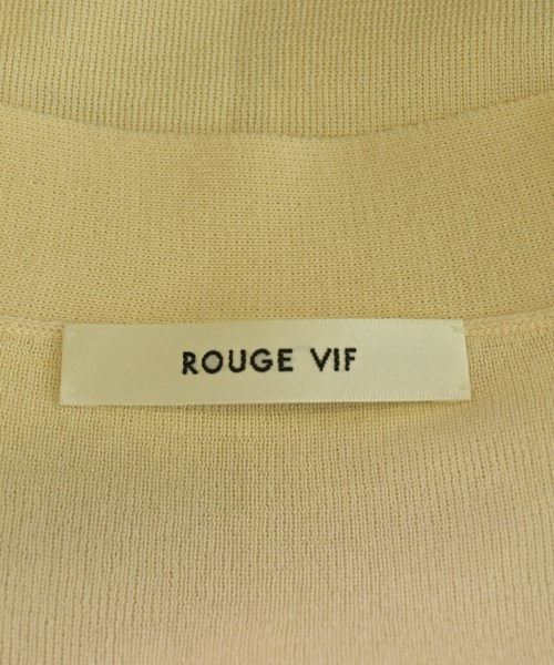 Rouge vif（ルージュヴィフ）カーディガン 黄 サイズ:F レディース/2200697931023
