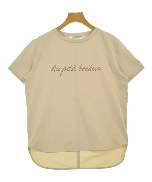 Rouge vif(ルージュヴィフ)Tシャツ・カットソー ベージュ サイズ:F/2200649393381