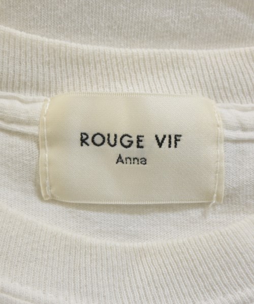 Rouge vif（ルージュヴィフ）Tシャツ・カットソー 白 サイズ:F レディース/2200647244043