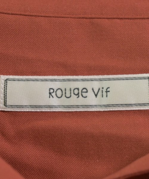 Rouge vif（ルージュヴィフ）ブラウス オレンジ サイズ:F レディース/2200650824034
