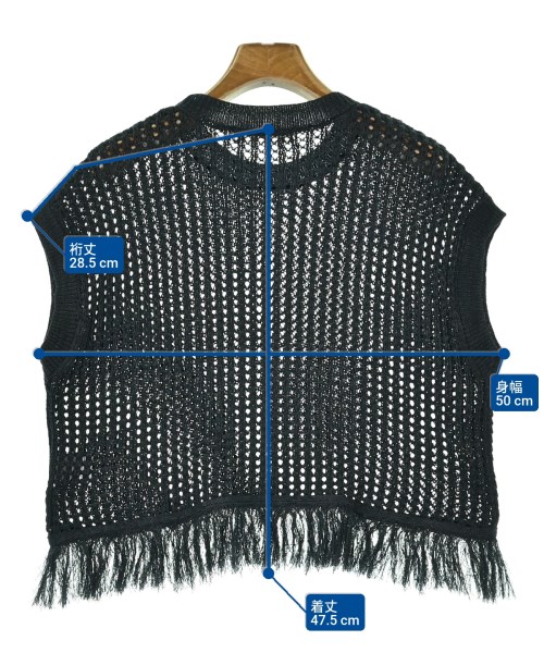 Rouge vif（ルージュヴィフ）ベスト 紺 サイズ:F レディース/2200661037058