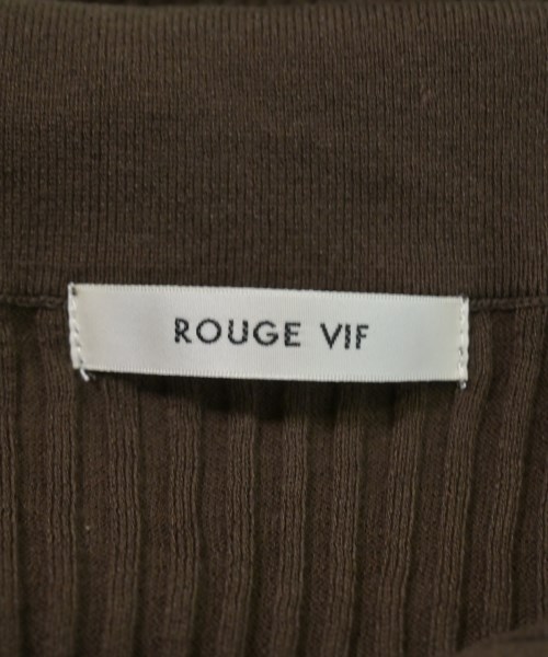 Rouge vif（ルージュヴィフ）ニット・セーター 茶 サイズ:F レディース/2200635652027