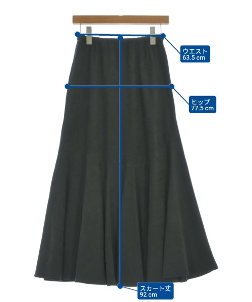 Rouge vif（ルージュヴィフ）ロング・マキシ丈スカート グレー サイズ:-(M位) レディース/2200635652058