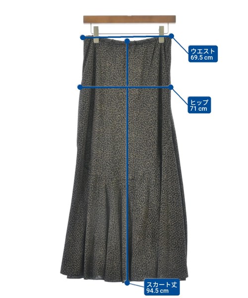 Rouge vif（ルージュヴィフ）ロング・マキシ丈スカート 黒 サイズ:F レディース/2200644811071