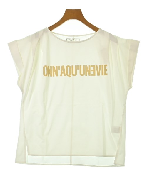 Rouge vif(ルージュヴィフ)ノースリーブ 白 サイズ:F/2200643034778