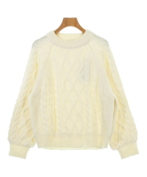 Rouge vif(ルージュヴィフ)ニット・セーター 白 サイズ:F/2200643037106