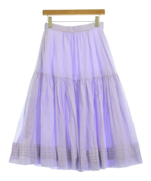 Rouge vif（ルージュヴィフ）ロング・マキシ丈スカート 紫 サイズ:38(M位) レディース/2200648724056