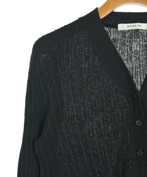 Rouge vif（ルージュヴィフ）カーディガン 黒 サイズ:F レディース/2200647822173